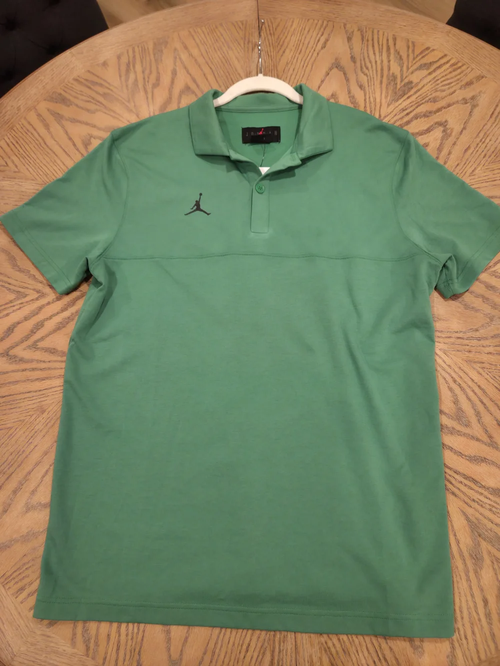 Jordan Nike Dri-FIT Men's Green Short Sleeve Golf Polo Shirt Large L Jumpman NWT - Picture 3 of 8